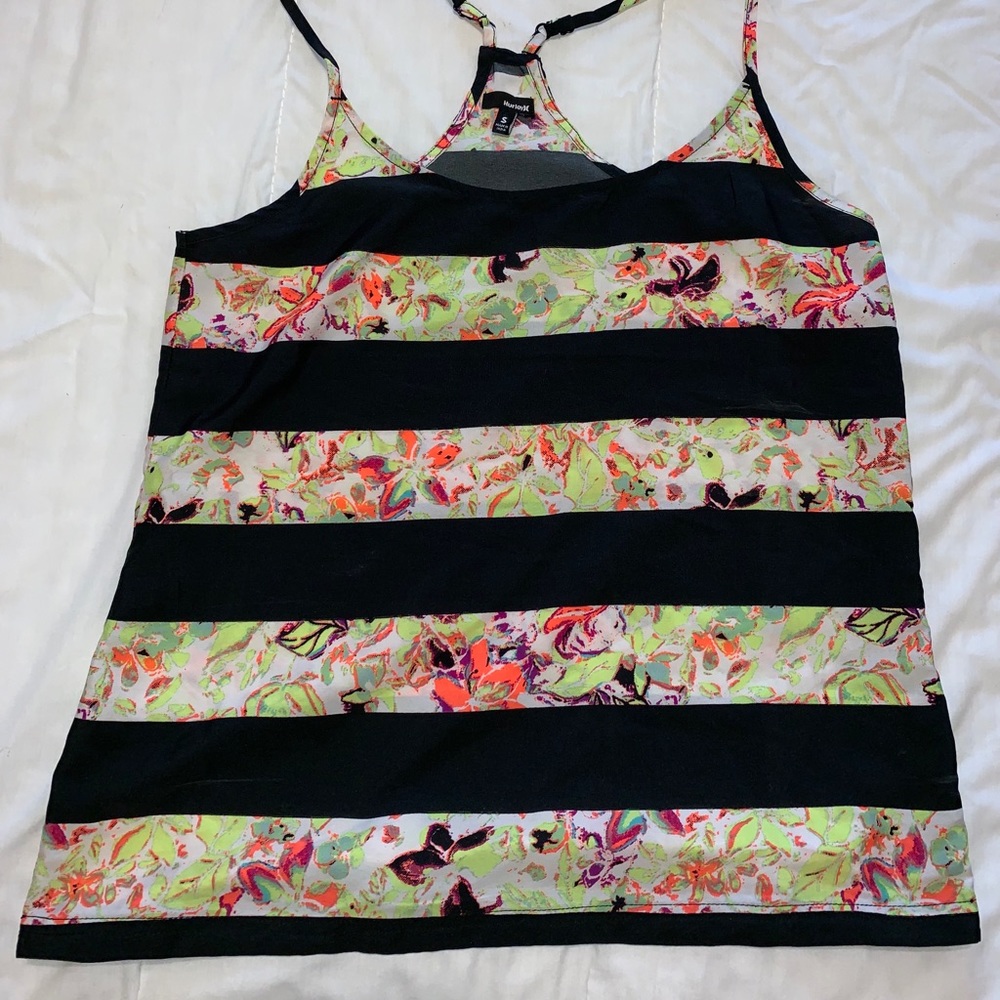 Floral Light Hurley Tank!